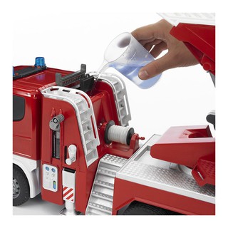 Đồ chơi BRUDER xe cứu hỏa thang Scania 03590