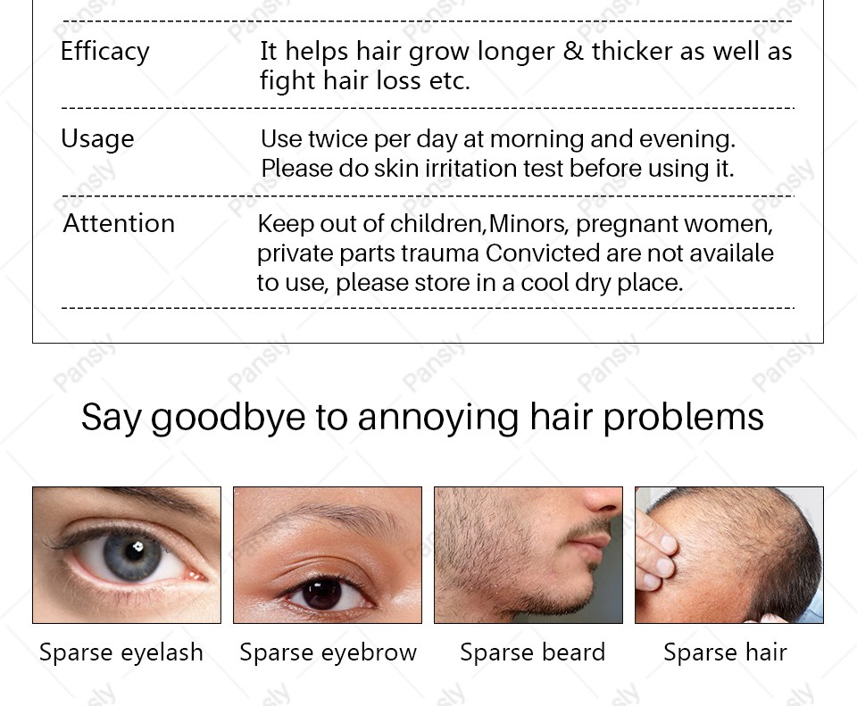 Tinh dầu hạt thầu dầu PANSLY kích thích mọc lông mi/lông mày/râu hiệu quả 10ml | BigBuy360 - bigbuy360.vn