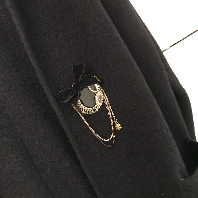 Ghim Cài Áo Đính Ngọc Trai Nhân Tạo Phong Cách Baroque Thời Trang