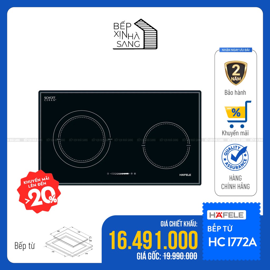 Bếp từ Hafele HC I772A