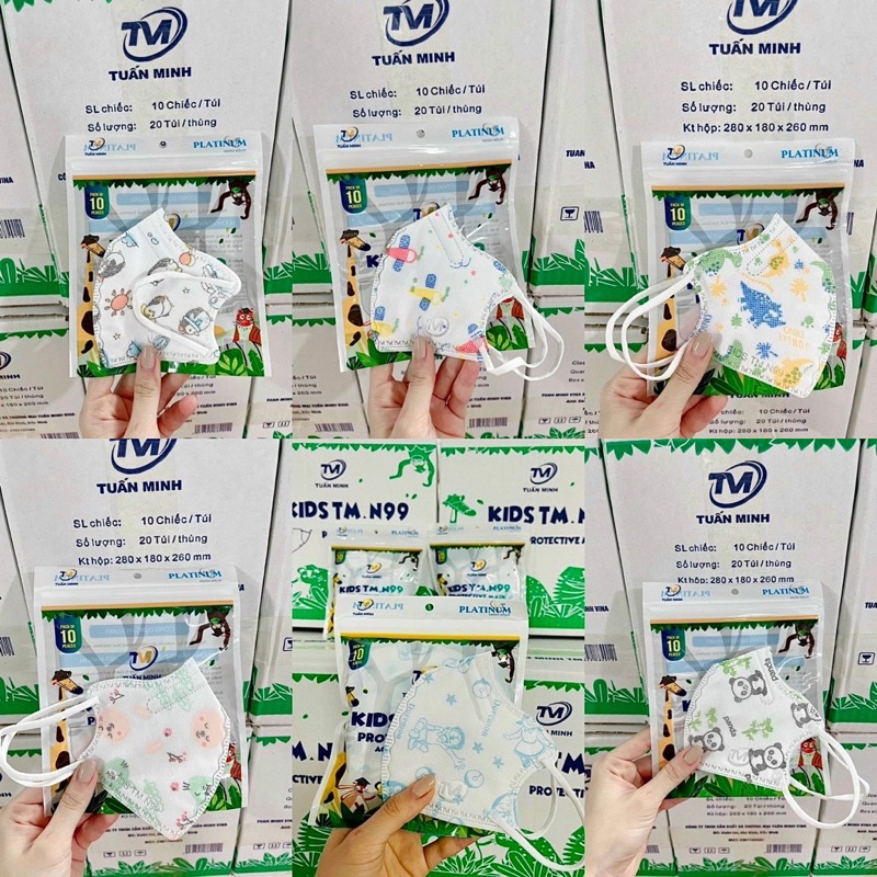 Khẩu trang N99 Tuấn Minh (Gói 10 cái)