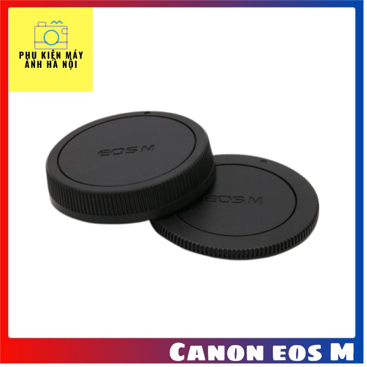 Bộ nắp đậy body và nắp đuôi lens Canon EOS M / EF M M100 M3 M5 M6 M10 chất lượng cao