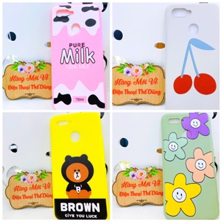 Ốp lưng OPPO A12 / F9 / A7 / A5S dẻo hình cute