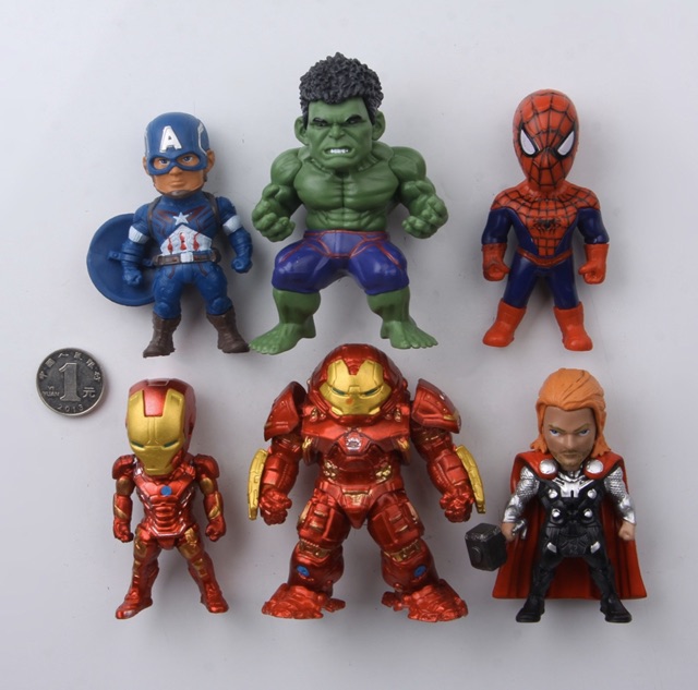 (BAO GIÁ) SET 6 SIÊU ANH HÙNG AVENGER