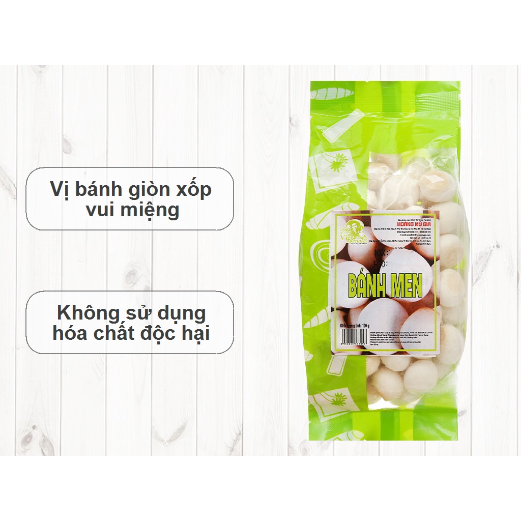 Bánh men Hoàng Mỹ Gia gói 100g