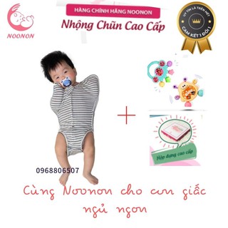 Nhộng CỘC Noonon ❤ FREESHIP ❤ Quấn Nhộng Cộc chất lượng cao- Nhộng chũn giúp bé sơ sinh ngủ ngon