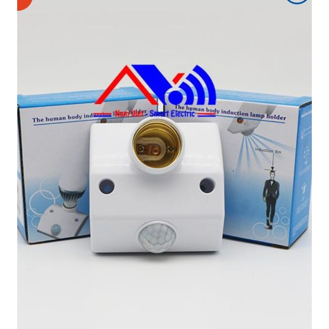 Đui đèn cảm ứng chuyển động hồng ngoại