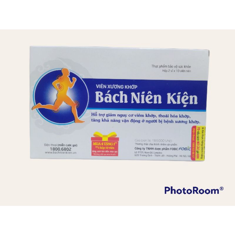 Bách niên kiện hỗ trợ giảm nguy cơ thoái hoá khớp