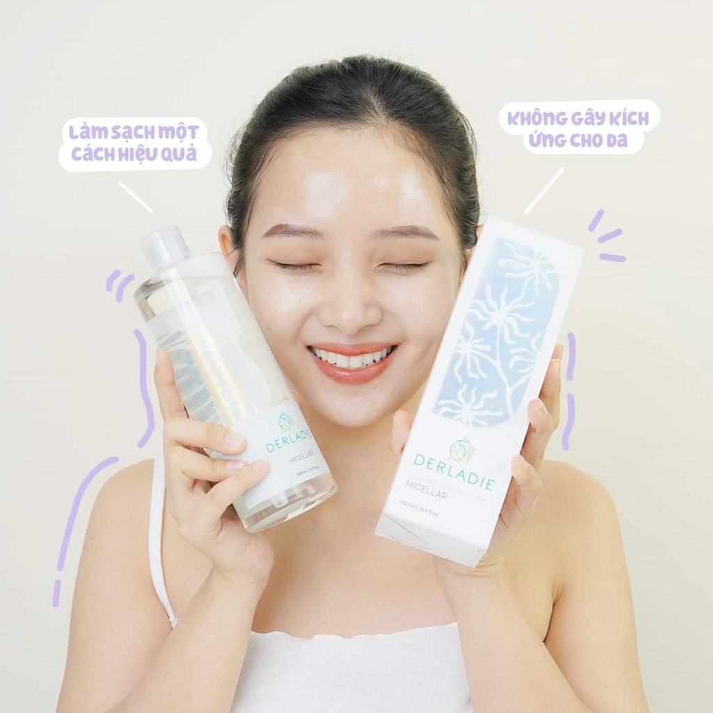 Nước Hoa Hồng Derladie Natural Moisture Toner 500ml