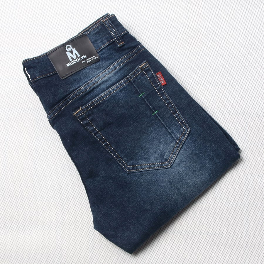 Quần jean nam vải co giãn bền đẹp , quần jeans nam