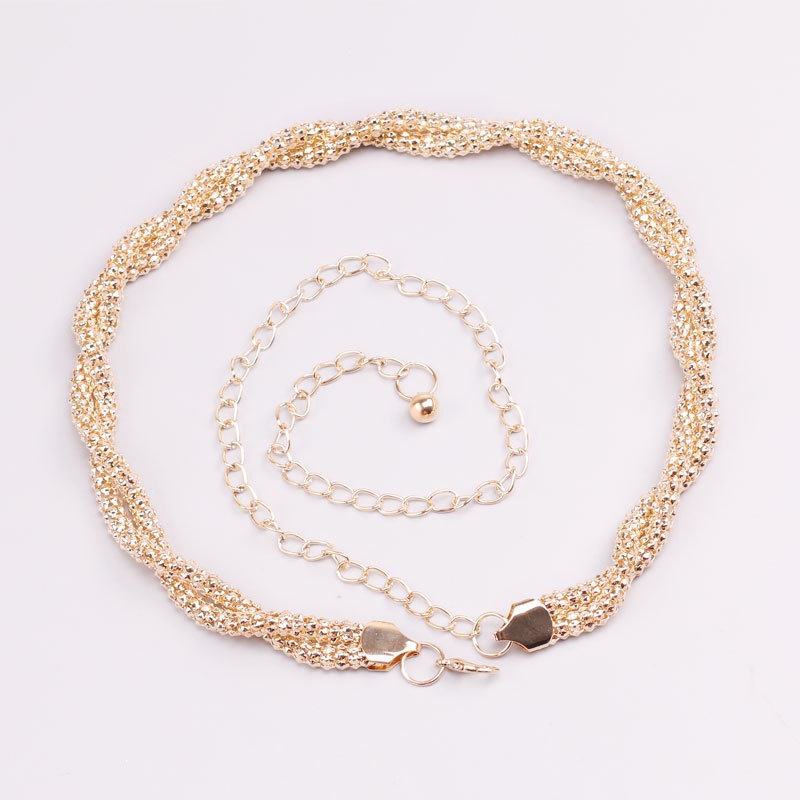 Thắt lưng đai váy kim loại chuỗi dễ thương TTL228