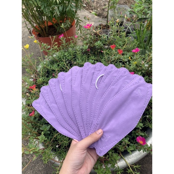 Thùng Khẩu Trang Cá Sắc Màu 4D Mask KF94 Hàn Quốc