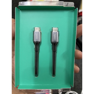 Cáp sạc Type-c To Type-c Aukey CB-CD5 (dây dù)