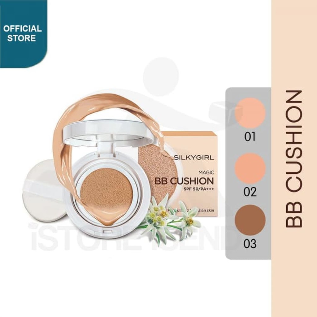 PHẤN NƯỚC SILKYGIRL MAGIC BB CUSHION SPF50/PA+++ | BigBuy360 - bigbuy360.vn