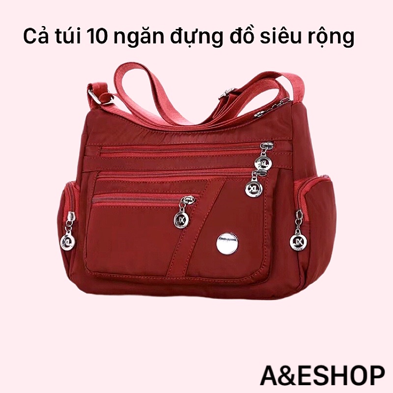 Túi Xách Nữ Vải Dù Sz 28vải Mềm Nhiều Ngăn Chống Nước Cao Cấp Rẻ Đẹp Túi Vải Bố Đi Chợ Đi Làm Du lịch Đa Năng