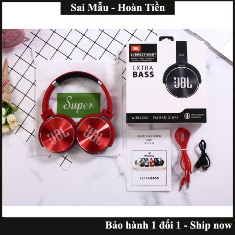 Tai nghe chụp tai không dây Bluetooth JBL 950 cao cấp sản phẩm lọt Top 3 tốt nhất tai nghe thế giới