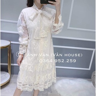 Váy ren điệu đà hàng QCCC chất đẹp