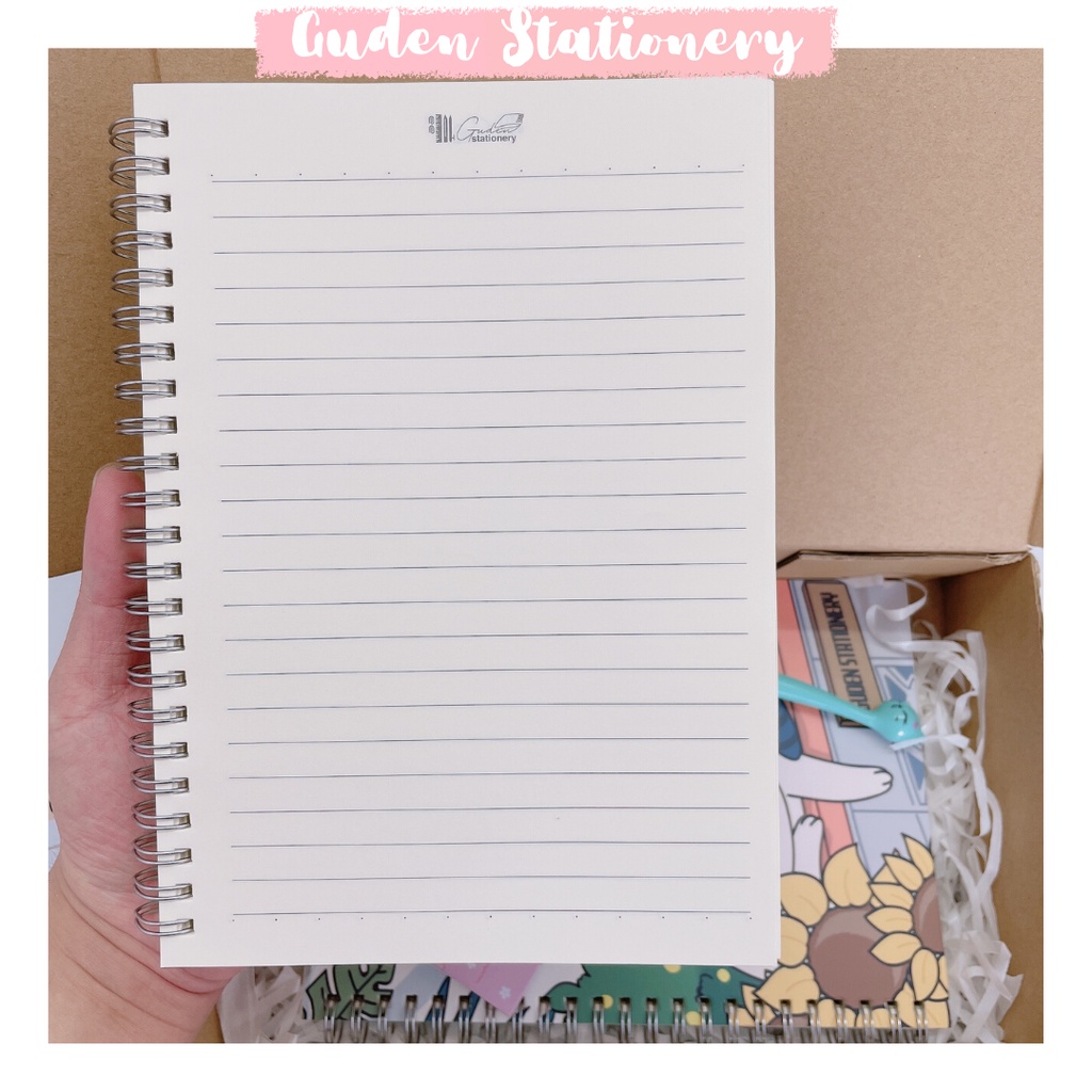 Hộp quà sổ tay mèo Nhật Bản_Guden Stationery