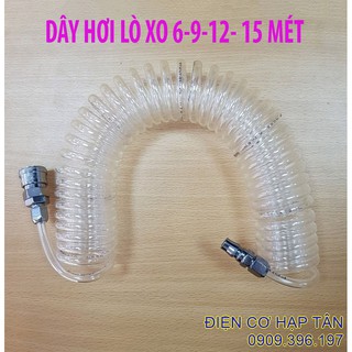 Dây hơi lò xo máy nén khí 6m, 9m, 12m,15m
