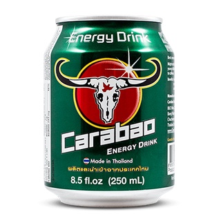 Nước tăng lực Carabao Thailand lon 250 ml