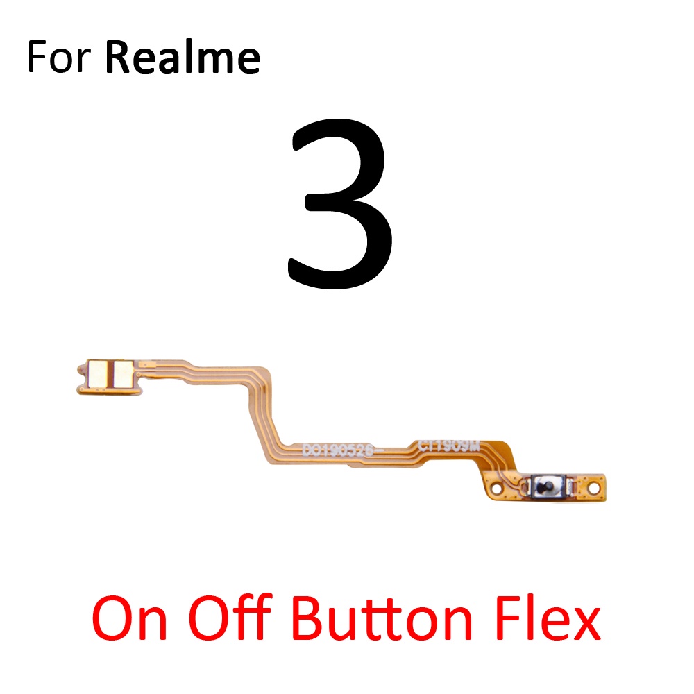 Cáp Flex Điều Chỉnh Âm Lượng Kèm Nút Nguồn Chuyên Dụng Cho OPPO Realme X2 X Lite 3 2 1 Pro