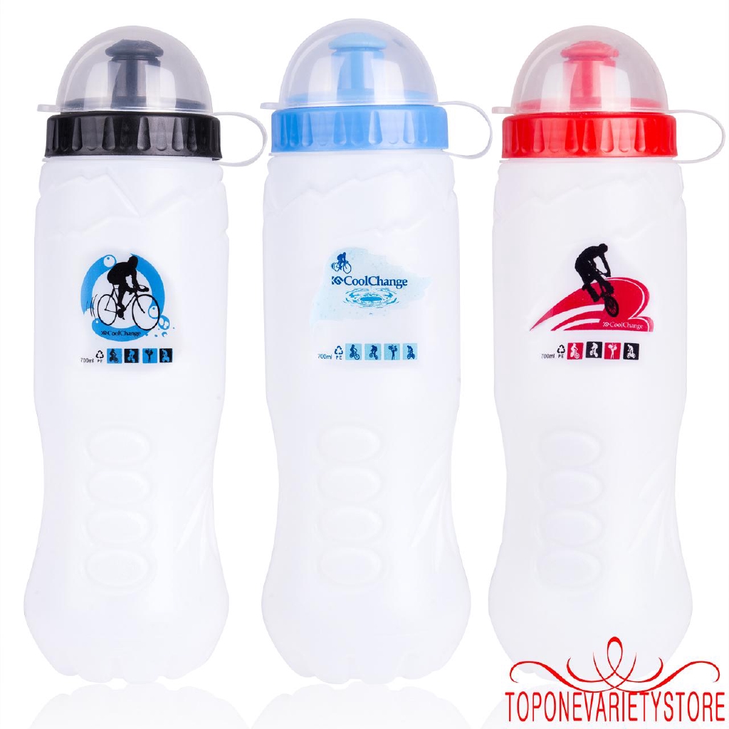 Lọ nước uống thể thao đi xe đạp 700ml chống bụi