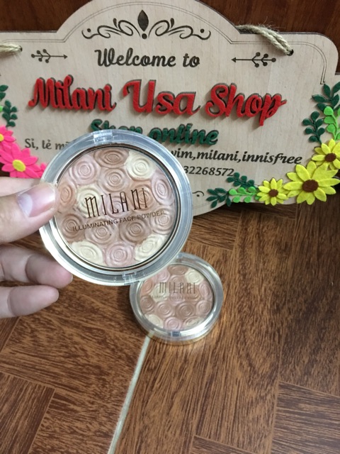 Má hồng tạo khối Milani hoa hồng nhỏ_lyly