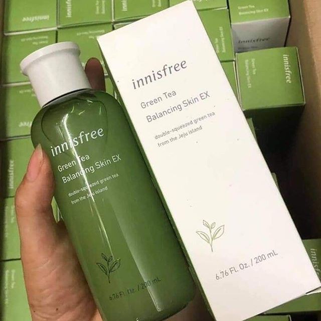 NƯỚC HOA HỒNG INNISFREE GREEN TEA BALANCING SKIN EX TONER