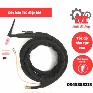 Dây hàn tig điện khí chung chống gập ống chịu nhiệt, chịu nhiệt, chống cháy