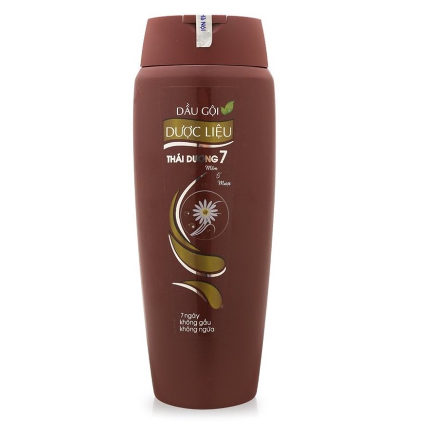 Dầu Gội Sạch Gàu Thái Dương 7 - Chai Nâu 200ml