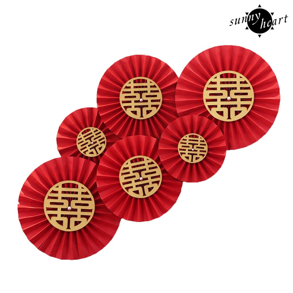 Quạt Giấy Treo Tường Phong Cách Trung Hoa