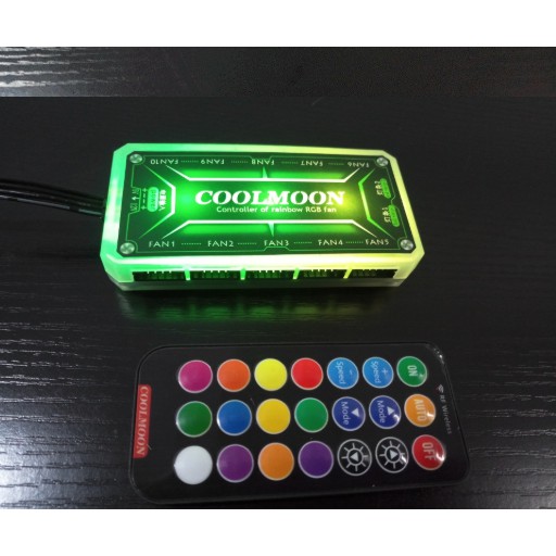 Bộ Chia Đồng Bộ Aura Sync, RGB Fusion, MSI Mystic Light, ASrock RGB - Coolmoon