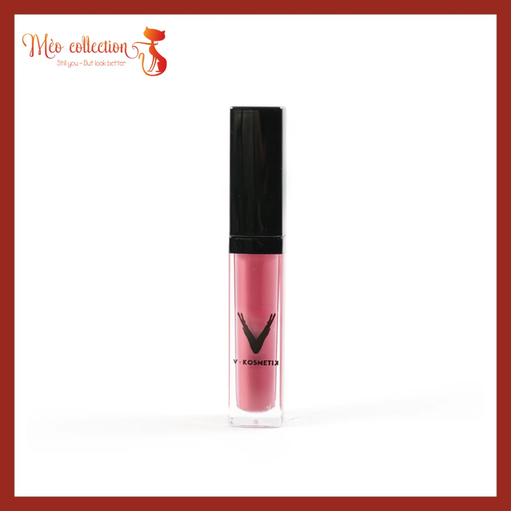 Son kem V Kosmetiks - Creamy Liquid Velvet Lipstick màu Bubbly