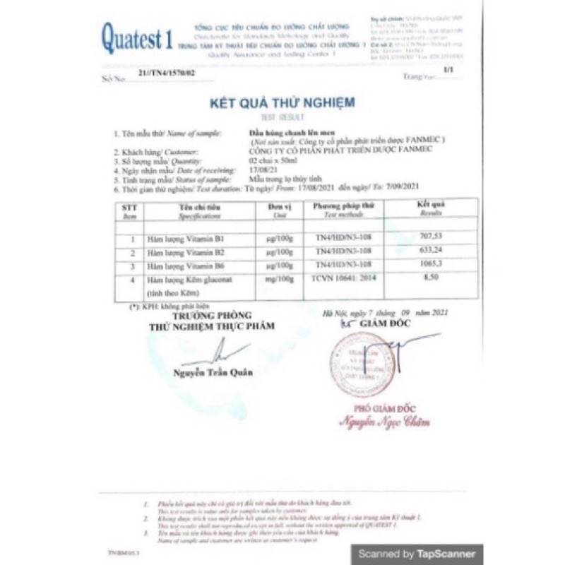 Húng chanh lên men  Minion Gold 30 ML