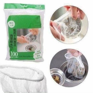 TÚI LỌC RÁC CHẬU RỬA BÁT (túi 100 chiếc) TÚI LỌC RÁC ĐA NĂNG