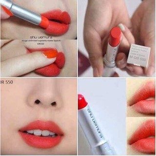 Son Shu 570 Màu Đỏ Cam Quyến Rũ, Sắc Sảo Và Trẻ Trung