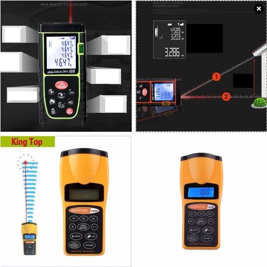 [FREESHIP] MÁY ĐO KHOẢNG CÁCH LASER CP-3007 CAO CẤP