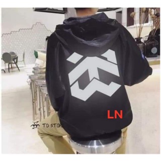 Áo khoác kaki mũ phản quang mũi tên SE