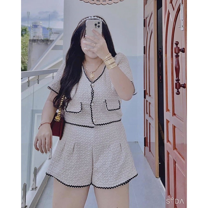 SET VEST BIGSIZE 60-90kg (có size - ẢNH THẬT BIGSIZE)