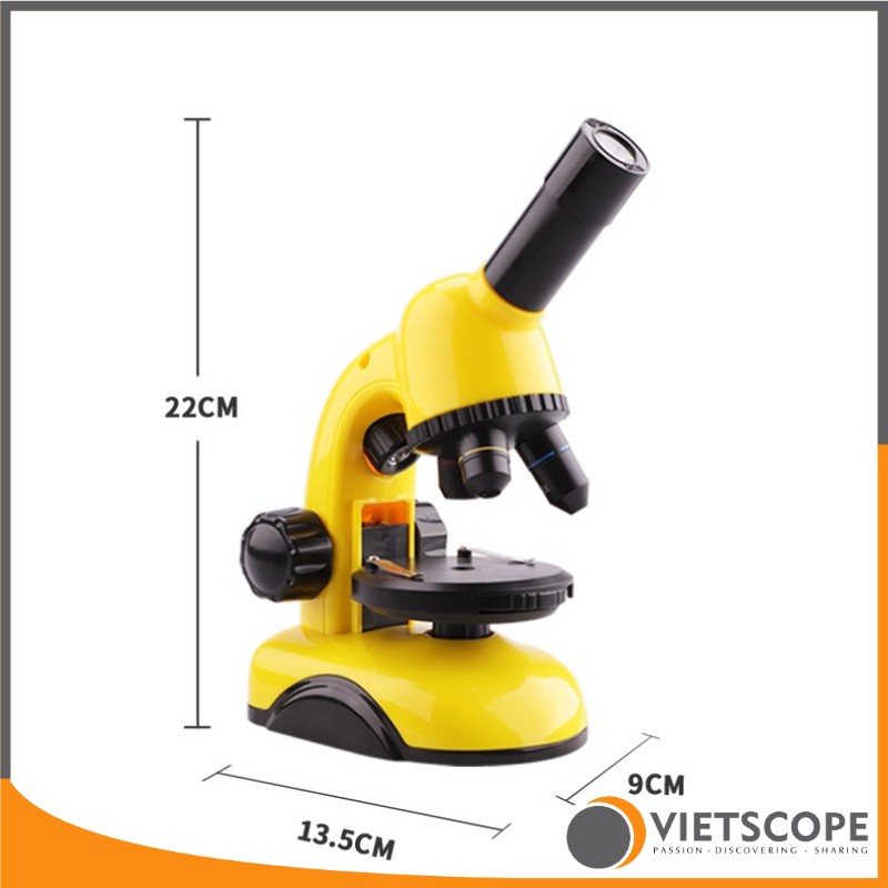 Kính hiển vi Bresser 40x-800x  phiên bản cao cấp dành cho học sinh, trẻ em