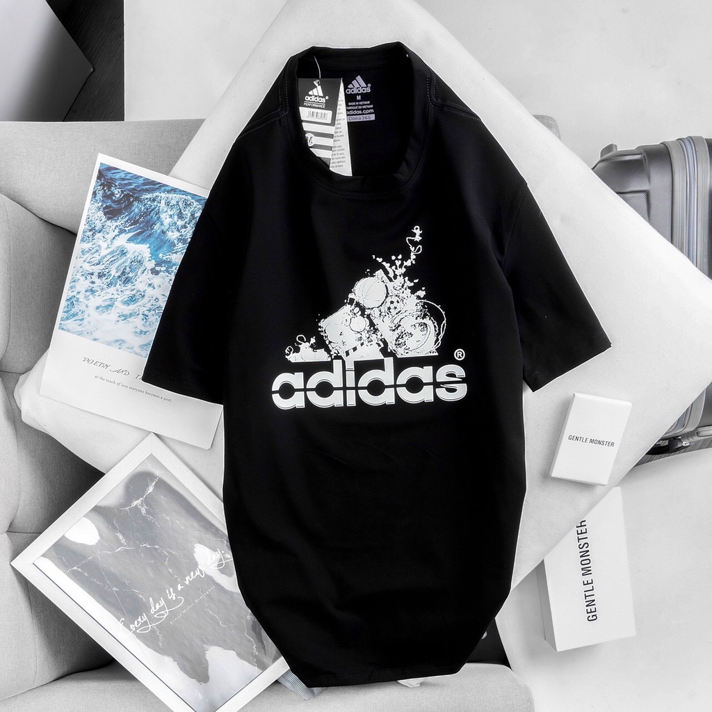 Áo Thun Nam Cổ Tròn Adidas Thiết Kế Dáng Suông Thanh Lịch Và Khỏe Khoắn