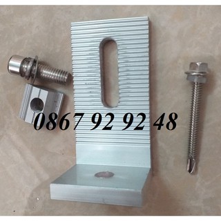 Gá ( chân ) L bắt mái tôn có bulong vít bắt tôn