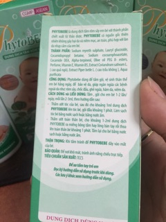 Dung dịch tắm rôm sảy PHYTOBEBE
