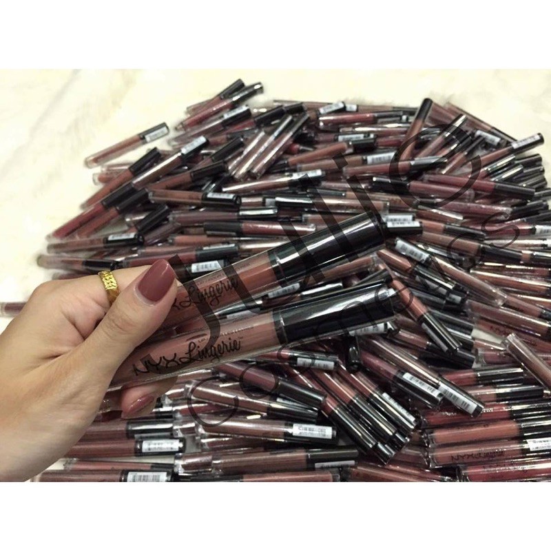 [Chính hãng] Son kem lì chính hãng NYX Lingerie Liquid Matte Lipstick nhiều màu