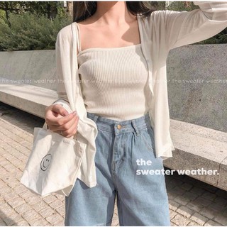 ÁO CARDIGAN THUN GIẤY