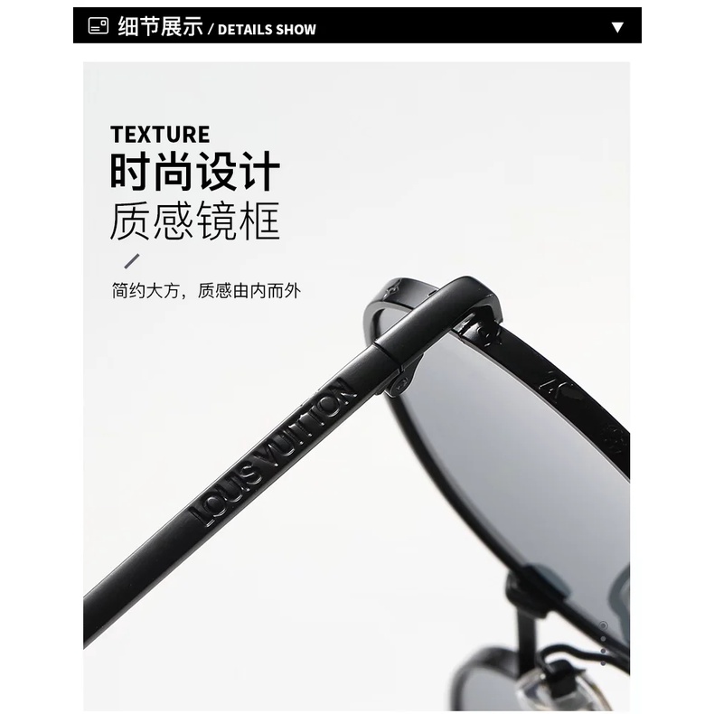 Kính Râm LV 2022 Gọng Tròn Kim Loại Sang Trọng Phong Cách vintage Cho Nam Và Nữ