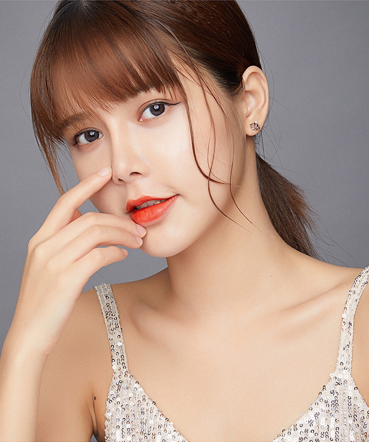 Đôi Khuyên Tai Bamoer Bằng Bạc S925 Hình Vương Miện Cho Nữ