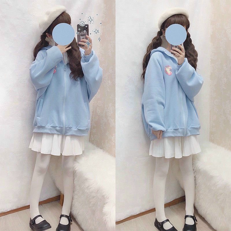 (MẪU MỚI) ÁO KHOÁC  CHỐNG NẮNG NỮ HỌA TIẾT KÌ LÂN BẢY MÀU SIÊU NGỘ NGHĨNH ĐÁNG YÊU THỜI TRANG HHP