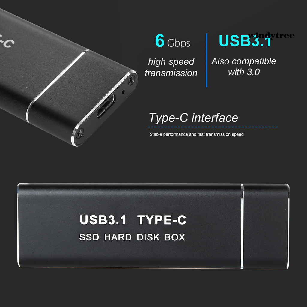 Ổ Cứng Di Động Chuyển Đổi Usb3.1 Sang M.2 Ngff / Nvme Dual Proto 10gbps M.2 Ssd | BigBuy360 - bigbuy360.vn