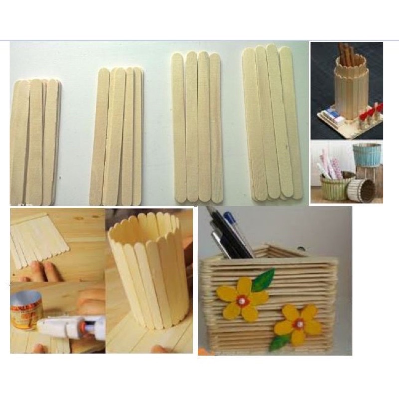 Que Kem Gỗ , que kem , làm  mô hình  HandMade